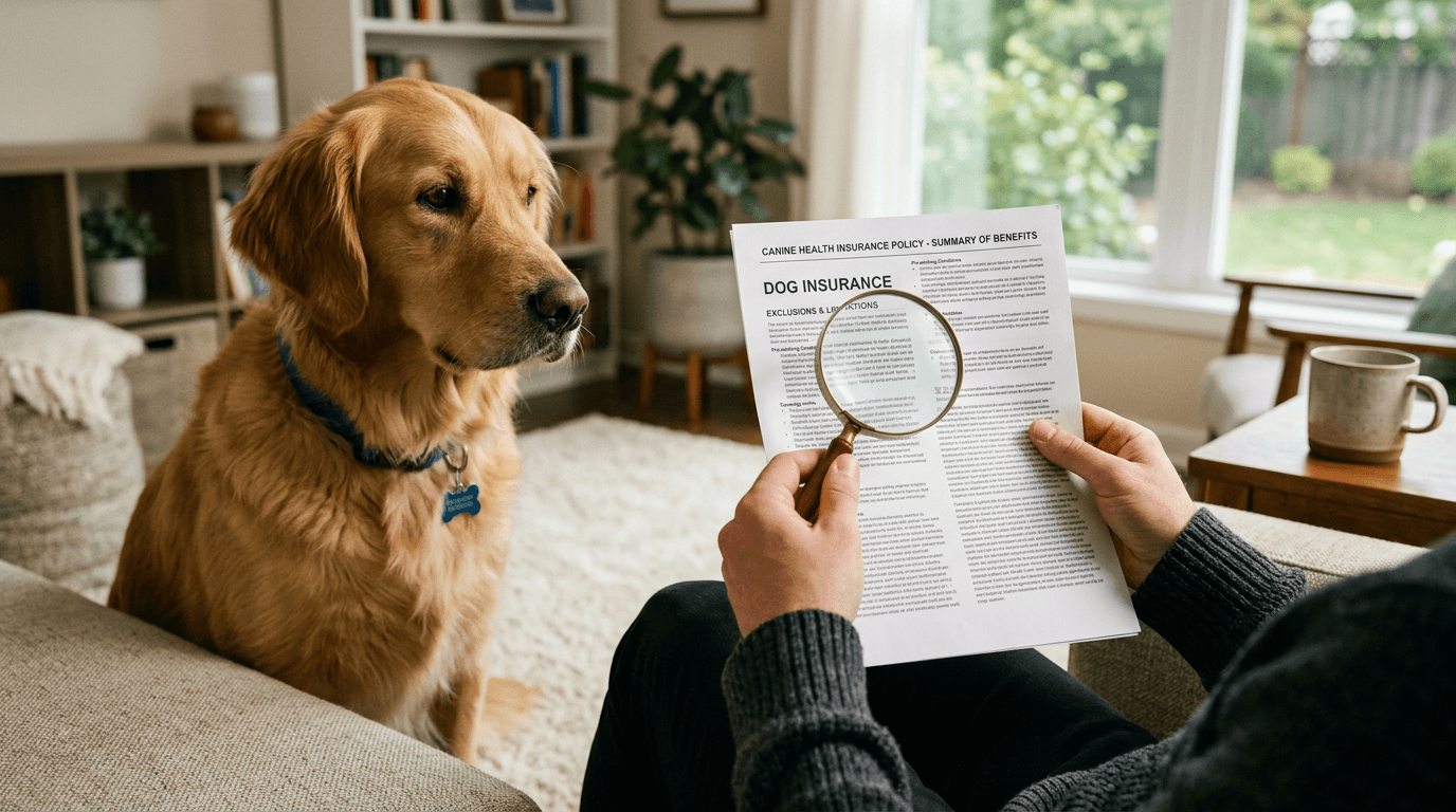 Los errores más comunes al contratar un seguro para perros